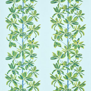 Thibaut Fabric Mangrove Tree Turquoise F945033