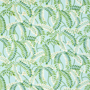 Thibaut Fabric Augusta Turquoise F945040