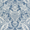 Thibaut Fabric Chardonnet Damask Navy F972583