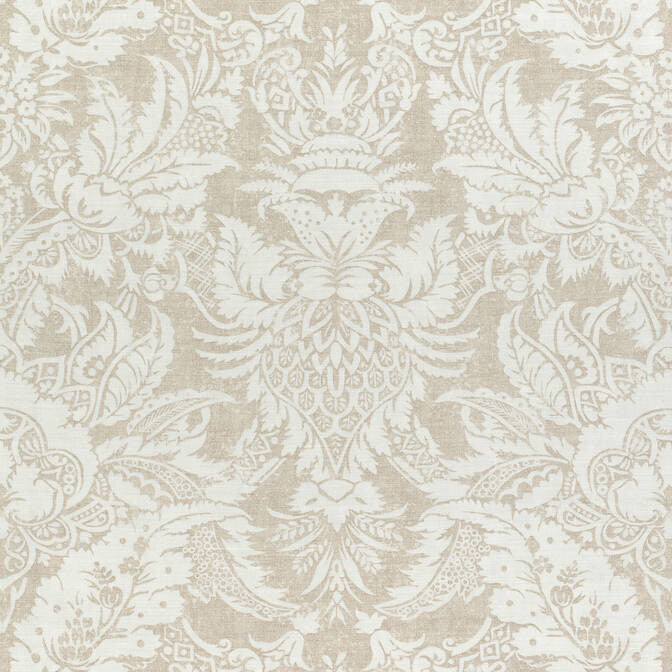 Chardonnet Damask Beige F972586 by Thibaut Fabric Thibaut Fabric Chardonnet Damask Beige F972586Fabric Chestnut Hill Fabric 60% Linen, 30% Cot, 10% Nylon UNITED KINGDOM </p><p>Repeat: V: 25.25 54 - Fabric Carolina -