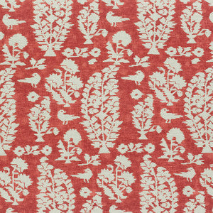 Thibaut Fabric Allaire Red F972599