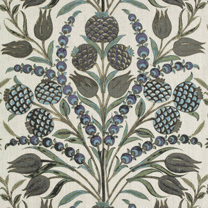 Thibaut Fabric Corneila Purple and Blue F972600