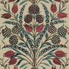 Thibaut Fabric Corneila Red and Teal F972601