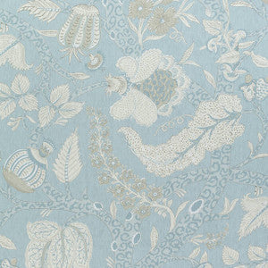 Thibaut Fabric Macbeth Aqua F972623