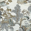 Thibaut Fabric Asian Scenic Grey F975463