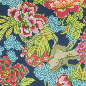 Thibaut Fabric Honshu Navy F975488