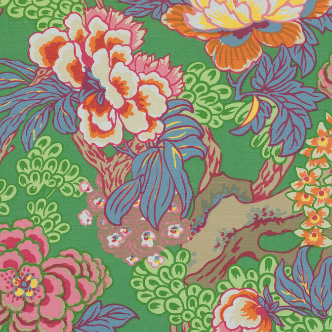 Honshu Green F975491 by Thibaut Fabric Thibaut Fabric Honshu Green F975491Fabric Dynasty Fabric Book 60% Linen, 30% Cot, 10% Nylon UNITED KINGDOM </p><p>Repeat: V: 34 54 - Fabric Carolina -