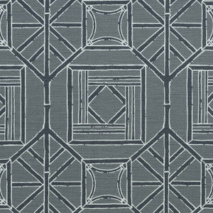 Thibaut Fabric Shoji Panel Grey F975520