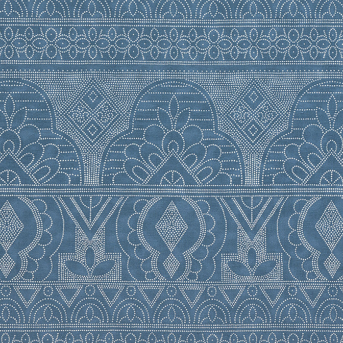 Medinas Navy F981303 by Thibaut Fabric Thibaut Fabric Medinas Navy F981303Fabric Montecito 55% Linen, 45% Cotton INDIA </p><p>Repeat: V: 24.75 53 - Fabric Carolina -