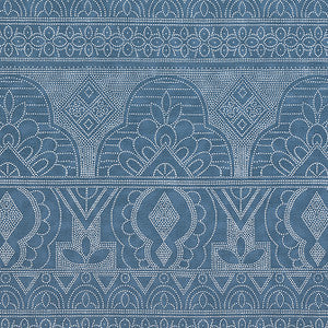 Thibaut Fabric Medinas Navy F981303