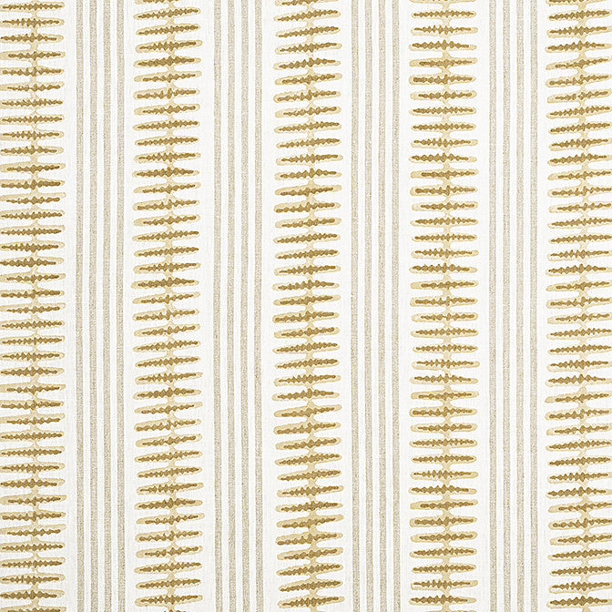 Indo Stripe Camel F981316 by Thibaut Fabric Thibaut Fabric Indo Stripe Camel F981316Fabric Montecito 100% Linen INDIA </p><p>Repeat: V: 5 54 - Fabric Carolina -
