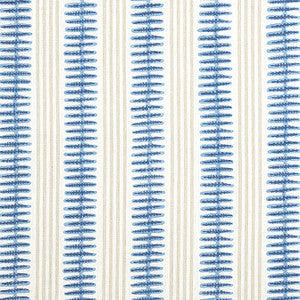 Thibaut Fabric Indo Stripe Navy F981318