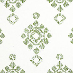 Thibaut Fabric Province Medallion Spruce F981322