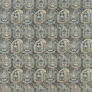 Thibaut Fabric Gleniffer Black and Grey F985021