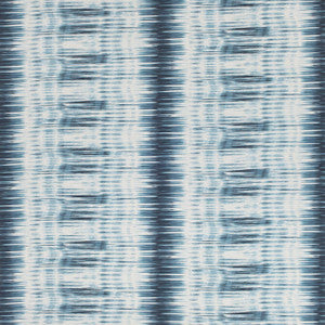 Thibaut Fabric Ikat Stripe Teal F988700