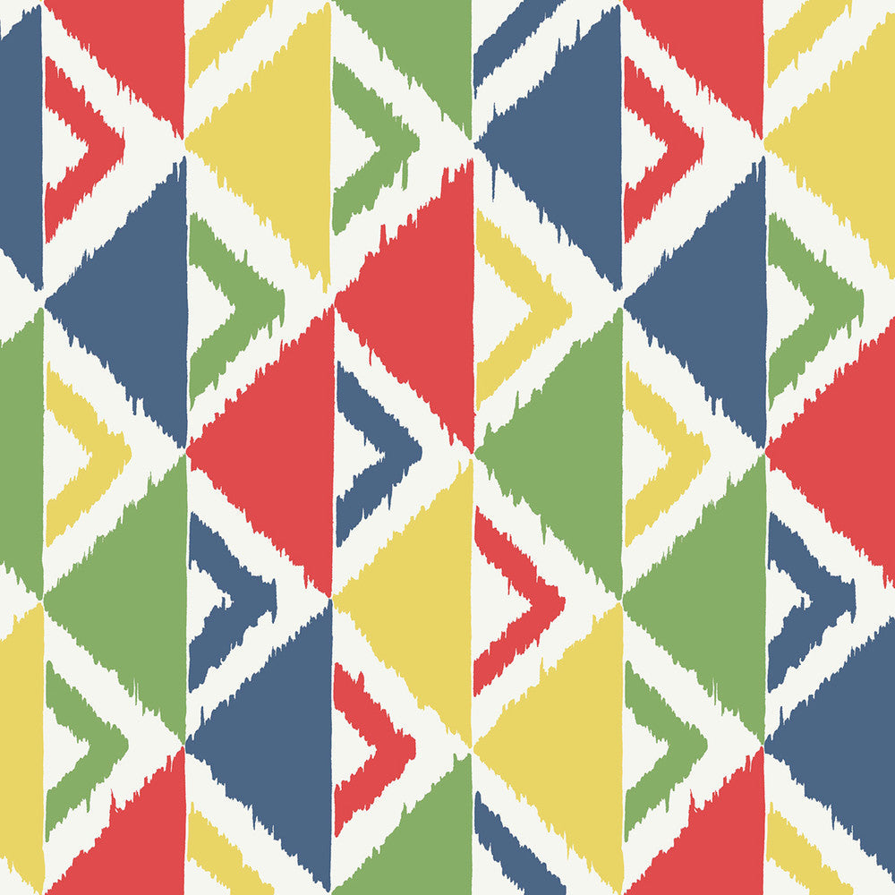 Dino Peak Multicolored FA40201 by Seabrook Designs Designer Wallpaper