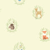Seabrook Designs Wallpaper Furry Friends Light Lemon FA41107