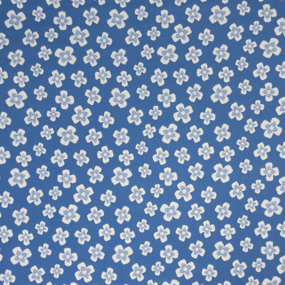Fanciful 1 Frenchblue by Stout Designer Fabric RAINBOW LIBRARY BREEZE/AEGEAN 100%COT INDIA Horizontal: 13.750 and Vertical: 11.125 54 in - Swanky Fabrics -