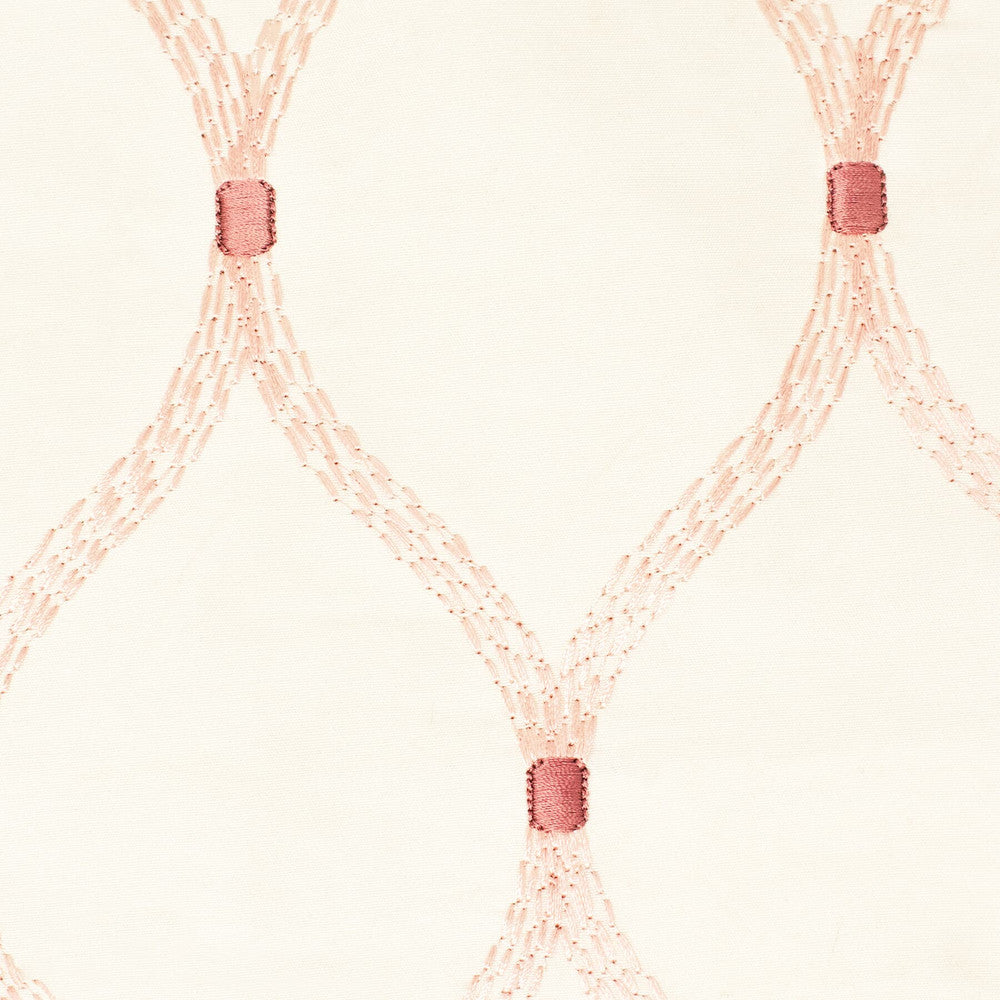 Fathom 1 Blush by Stout Designer Fabric RAINBOW LIBRARY BLUSH/SORBET 80%SVI 20%POL %REMB INDIA </p><p>Repeat: 7.5 51 in - Swanky Fabrics -