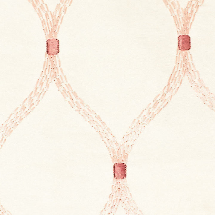 Fathom 1 Blush by Stout Designer Fabric RAINBOW LIBRARY BLUSH/SORBET 80%SVI 20%POL %REMB INDIA </p><p>Repeat: 7.5 51 in - Swanky Fabrics -