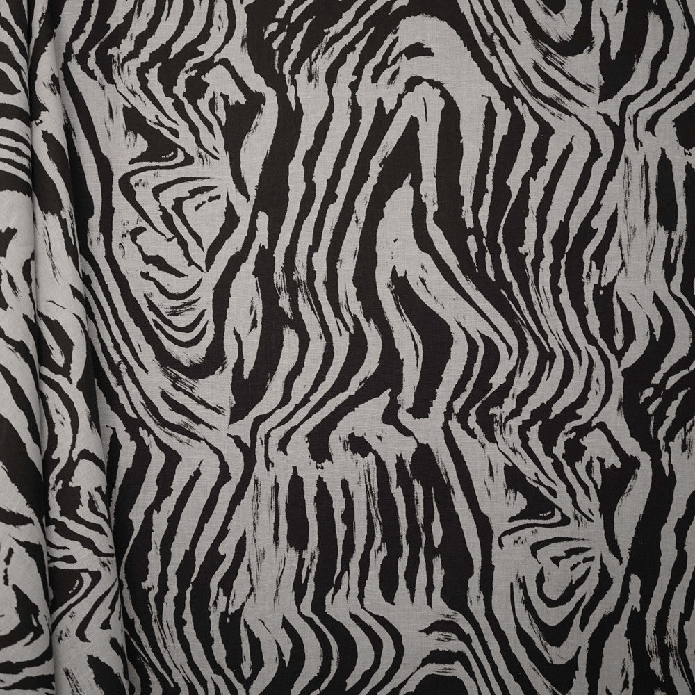 FAUNA 99SJ102 by JF Designer Fabric JF Studio 100% Linen United Kingdom  Horizontal: 27 and Vertical: 27 56  - Swanky Fabrics -