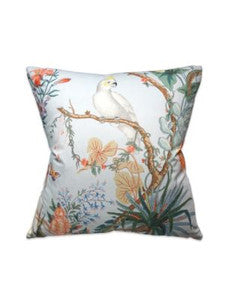 Scalamandre Pillow Cinque Terra   22 X 22 - Coral Sky FBCINQPILL0001