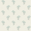 Seabrook Designs Wallpaper Lotus Branch Floral Minty Meadow & French Grey FC60808