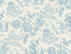 Seabrook Designs Wallpaper Colette Chinoiserie Bleu Bisque FC61802