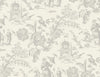 Seabrook Designs Wallpaper Colette Chinoiserie French Grey FC61808