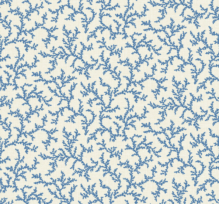 Corail Denim Wash FC62102 by Seabrook Designs Designer Wallpaper