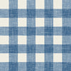 Seabrook Designs Wallpaper Bebe Gingham Denim Wash FC62302