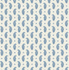 Seabrook Designs Wallpaper Maia Paisley French Blue FC62412