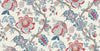 Seabrook Designs Fabric Bernadette Linen Fabric French Blue & Antique Ruby FC62601F