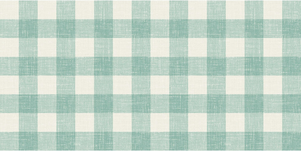 Bebe Linen Fabric Minty Meadow FC62914F by Seabrook Designs Designer Fabric
