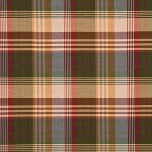Mulberry Fabric Ancient Tartan Mulberry