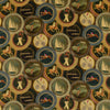 Mulberry Fabric Sporting Life Velvet Woodsmoke