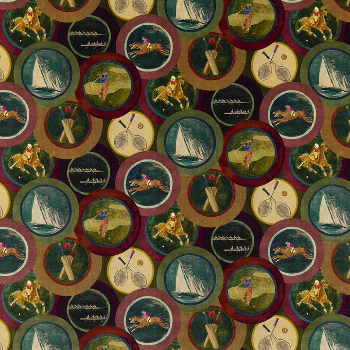 Sporting Life Velvet Plum by Mulberry Fabric Mulberry Fabric Sporting Life Velvet PlumFabric MULBERRY LONG WEEKEND COTTON - 83%;POLYESTER - 17% United Kingdom </p><p>Repeat: H: 17.5724, V: 16.548 52.796 - Fabric Carolina -