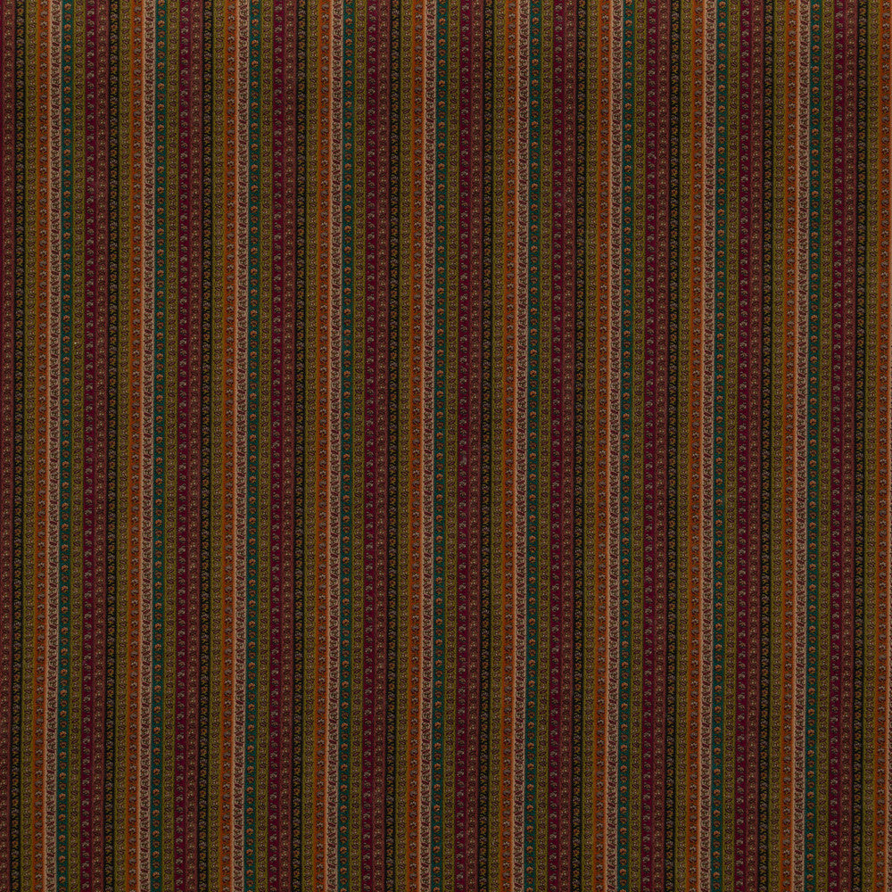 Wilde Stripe Plum by Mulberry Designer Fabric MULBERRY LONG WEEKEND VISCOSE - 67%;LINEN - 33% United Kingdom Horizontal: 4.531 and Vertical: 54.372 - Swanky Fabrics -