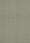 Mulberry Fabric Somerton Stripe - Teal/Ochre