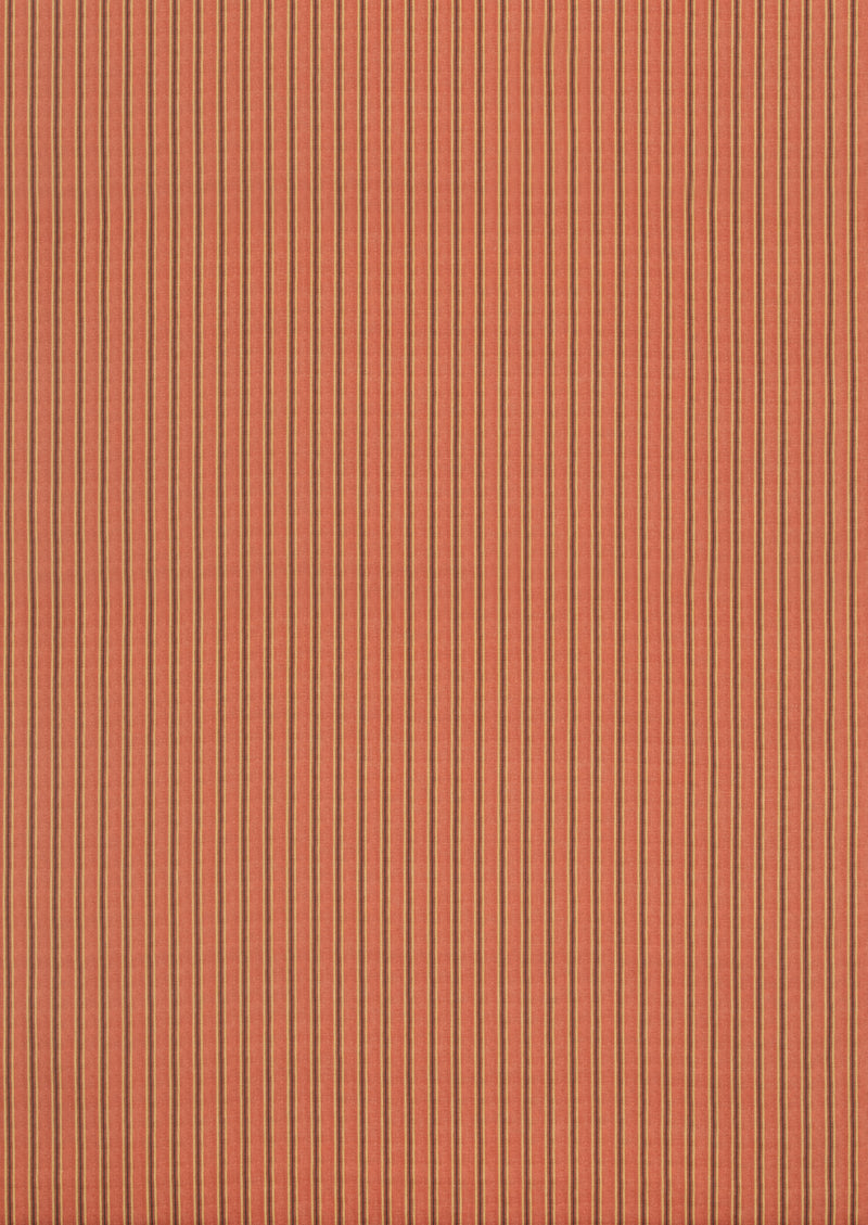 Mulberry Fabric Somerton Stripe - Russet