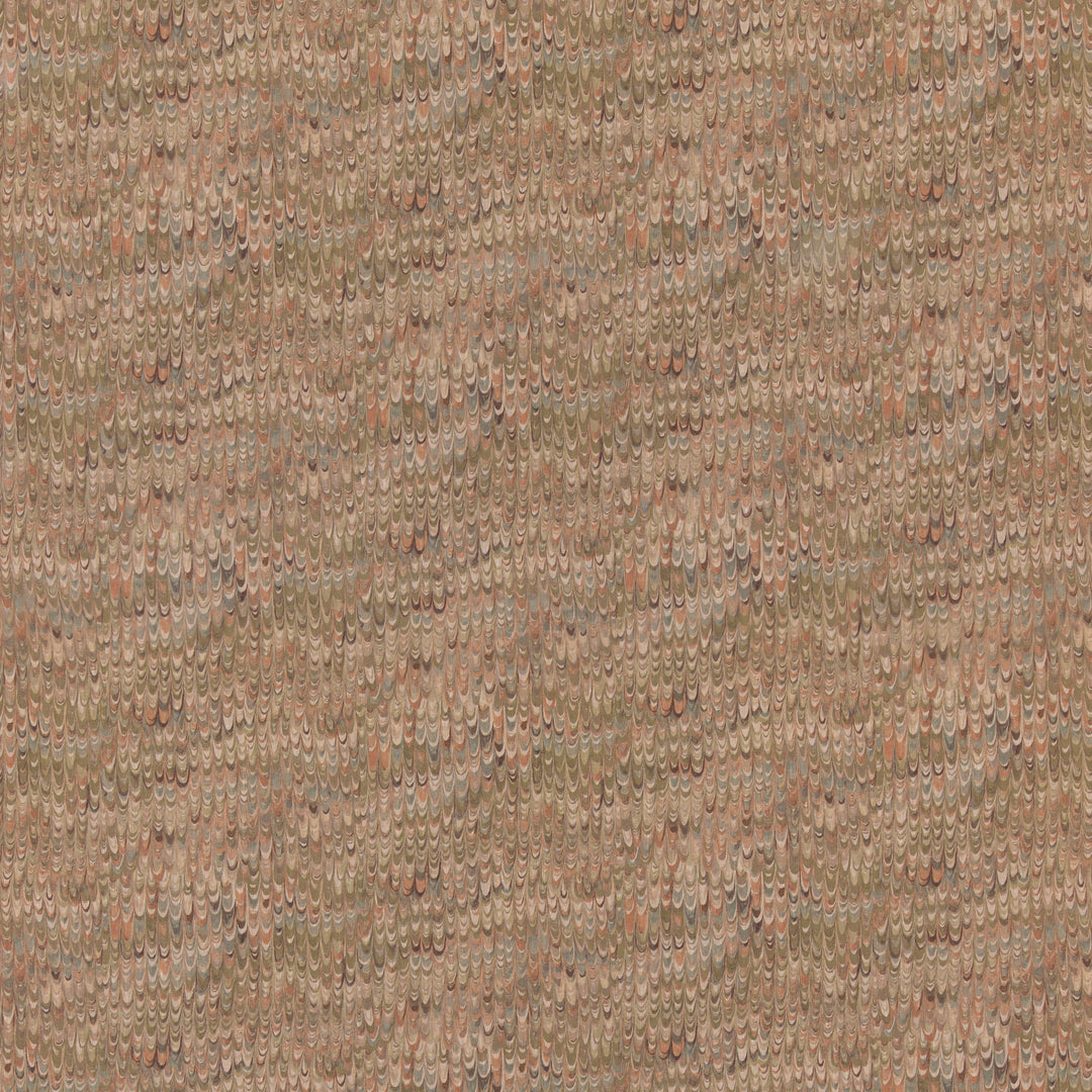 Mulberry Fabric End Paper - Lovat