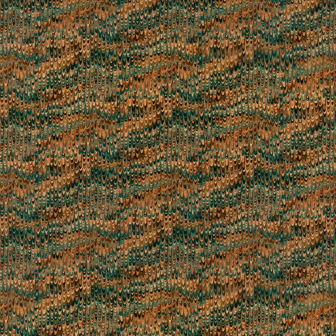Mulberry Fabric End Paper Velvet - Teal