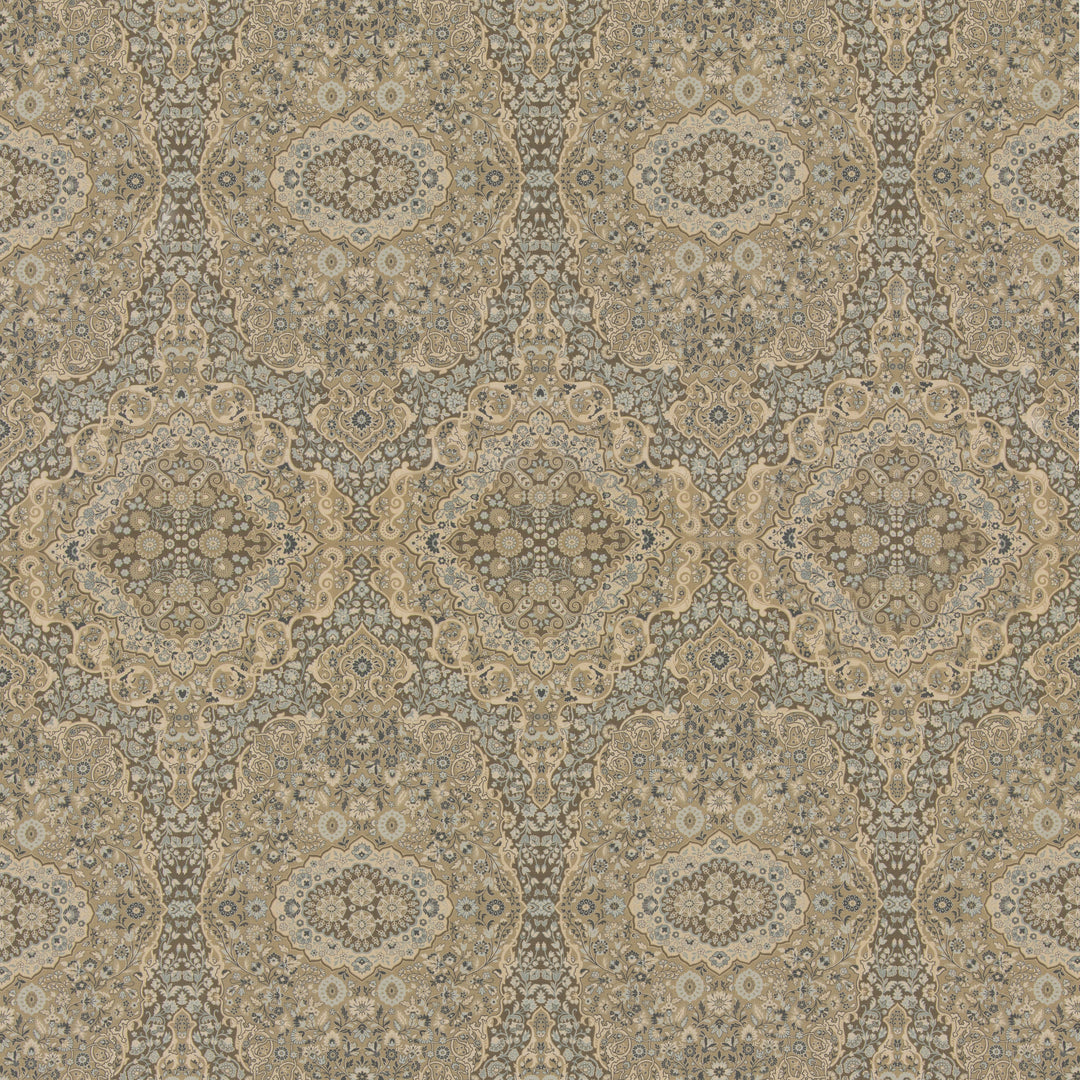 Mulberry Fabric Woodland Paisley - Lovat