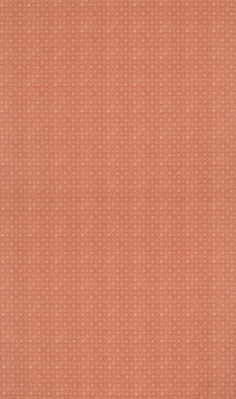 Mulberry Fabric Croft Trellis - Russet