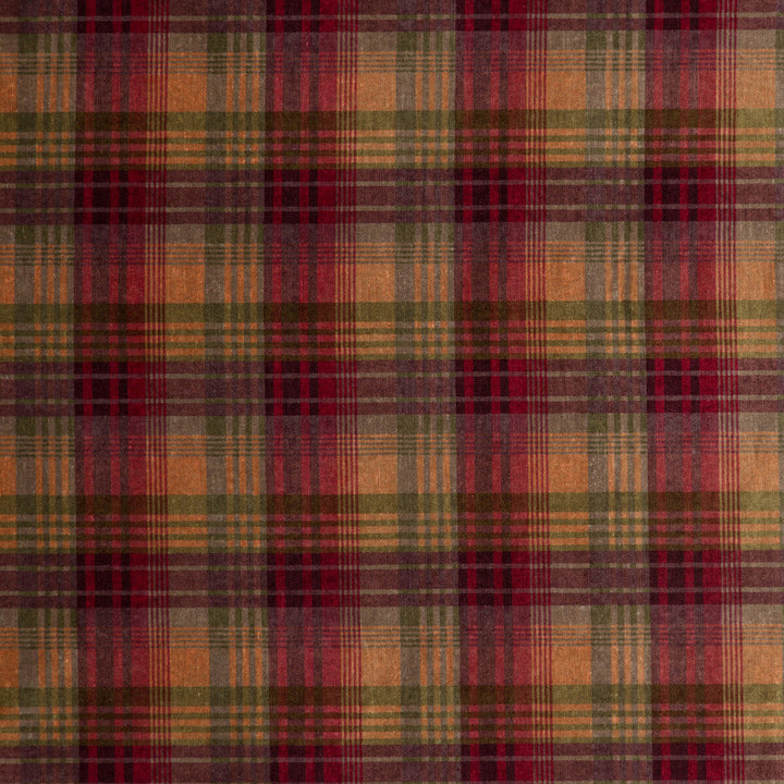 Velvet Ancient Tartan Plum by Mulberry Fabric Mulberry Fabric Velvet Ancient Tartan PlumFabric BOHEMIAN WEAVES VISCOSE - 60%;COTTON - 30%;POLYESTER - 10% Italy </p><p>Repeat: H: 8.274, V: 8.274 50.826 - Fabric Carolina -
