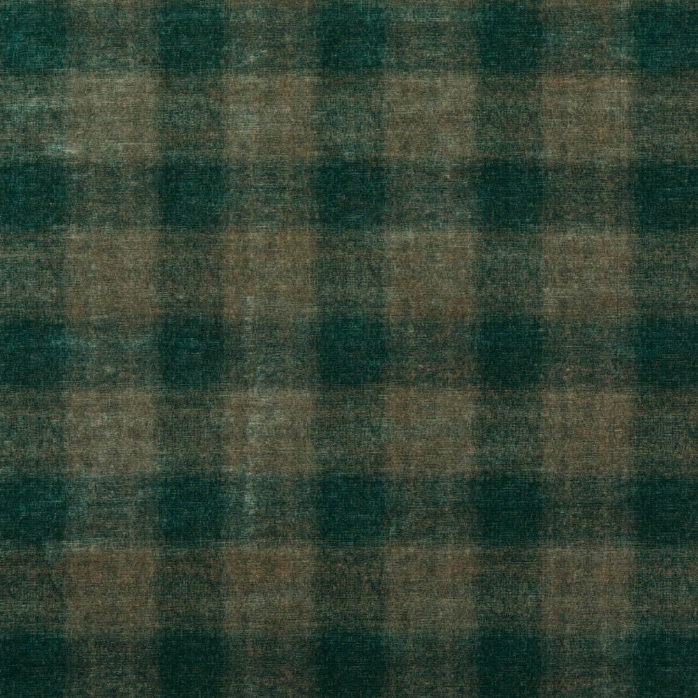 Highland Check Teal by Mulberry Fabric Mulberry Fabric Highland Check TealFabric MODERN COUNTRY VELVETS VISCOSE - 55%;COTTON - 45% Italy </p><p>Repeat: H: 6.895, V: 7.092 55.16 - Fabric Carolina -