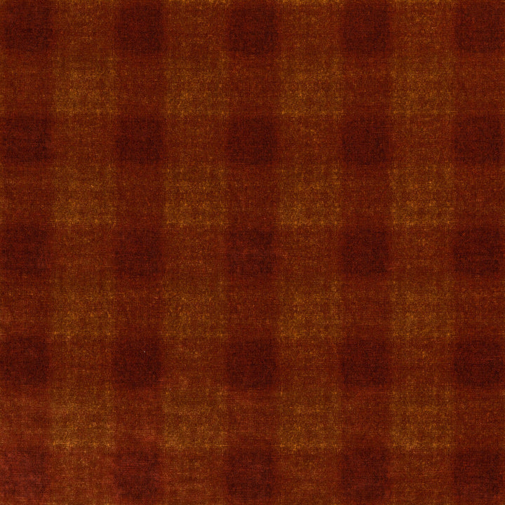 Highland Check Spice by Mulberry Fabric Mulberry Fabric Highland Check SpiceFabric MODERN COUNTRY VELVETS VISCOSE - 55%;COTTON - 45% Italy </p><p>Repeat: H: 6.895, V: 7.092 55.16 - Fabric Carolina -