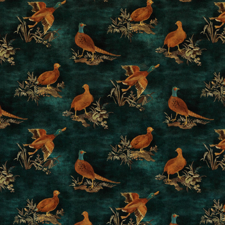 Game Show Teal by Mulberry Fabric Mulberry Fabric Game Show TealFabric MODERN COUNTRY VELVETS COTTON - 88%;POLYESTER - 12% Austria </p><p>Repeat: H: 26.398, V: 18.124 52.796 - Fabric Carolina -