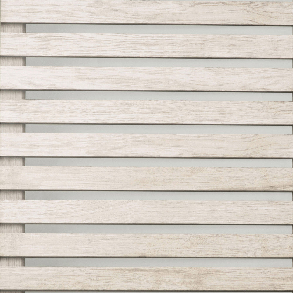 Marlow Grey Wood Slats Wallpaper by Fine Decor Designer Medley Covers about 56.4 square feet 20.5-in by 33-ft long roll Unpasted 20.9 - Swanky Fabrics -
