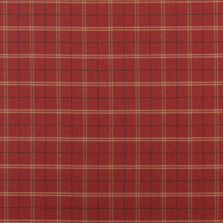Islay Red by Mulberry Designer Fabric BOHEMIAN ROMANCE MERINO WOOL - 50%;WOOL - 50% United Kingdom Horizontal: 4.728 and Vertical: 4.728 59.1 - Swanky Fabrics -